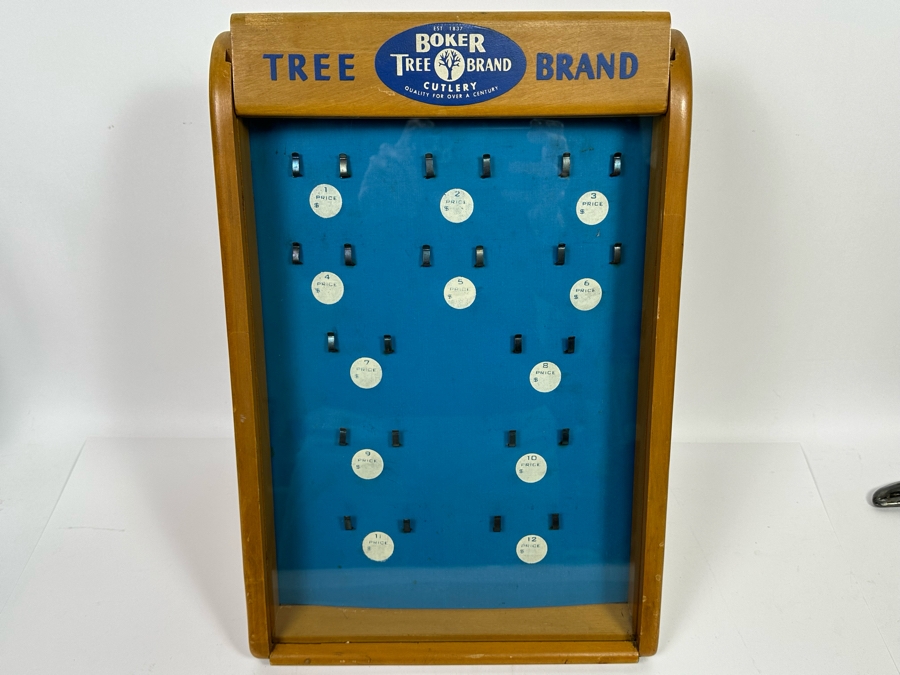 Boker Tree Brand Cutlery Mercantile Counter Top Pocket Watch Store Display 12W X 9D X 17H [Photo 3]