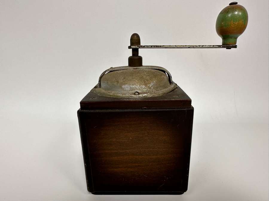 Vintage Coffee Grinder From The German-Occupied Netherlands Used During Operation Manna World War II Time Period To Grind Tulip Bulbs To Eat To Survive - Provenance Is From Grandson 4.5W X 5D X 8H [Photo 7]