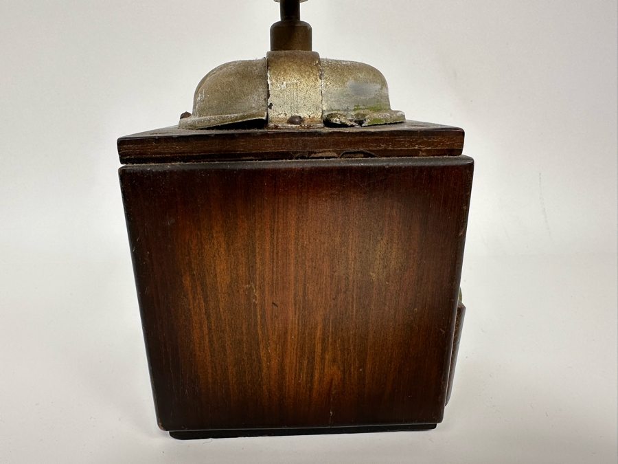Vintage Coffee Grinder From The German-Occupied Netherlands Used During Operation Manna World War II Time Period To Grind Tulip Bulbs To Eat To Survive - Provenance Is From Grandson 4.5W X 5D X 8H [Photo 6]