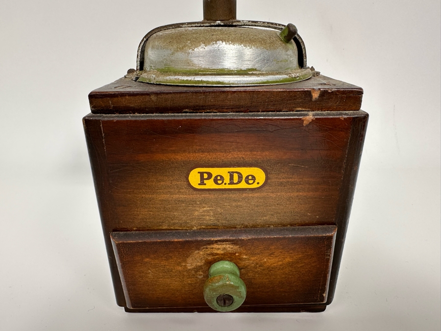 Vintage Coffee Grinder From The German-Occupied Netherlands Used During Operation Manna World War II Time Period To Grind Tulip Bulbs To Eat To Survive - Provenance Is From Grandson 4.5W X 5D X 8H [Photo 4]