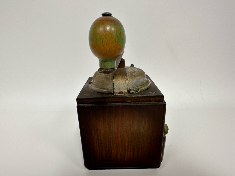 Vintage Coffee Grinder From The German-Occupied Netherlands Used During Operation Manna World War II Time Period To Grind Tulip Bulbs To Eat To Survive - Provenance Is From Grandson 4.5W X 5D X 8H [Photo 5]