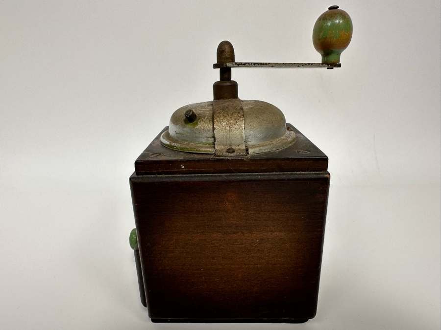Vintage Coffee Grinder From The German-Occupied Netherlands Used During Operation Manna World War II Time Period To Grind Tulip Bulbs To Eat To Survive - Provenance Is From Grandson 4.5W X 5D X 8H [Photo 9]