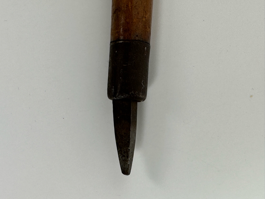 Antique Cane From Switzerland With Horn Handle 31L [Photo 10]