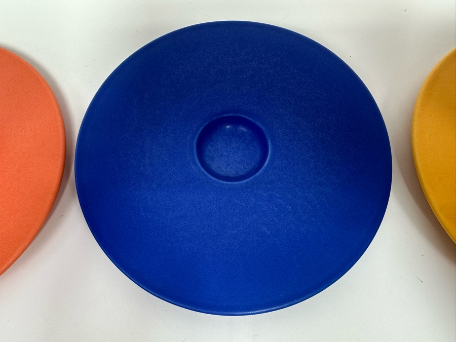 (3) Rare COR UNUM Handmade Porcelain Cups With Saucers From Holland Contemporary Postmodernism Design Air Insulated Design [Photo 8]