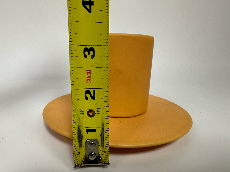 (3) Rare COR UNUM Handmade Porcelain Cups With Saucers From Holland Contemporary Postmodernism Design Air Insulated Design [Photo 12]