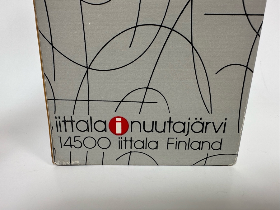 Oiva Toikka (Finland) Art Glass Bird Haahkatar Or Eider Sea Duck By Iittala With Original Box 8W X 3.5D X 3H [Photo 18]