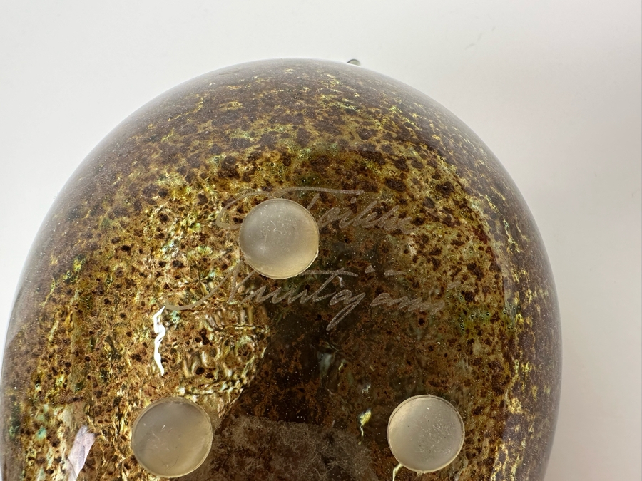 Oiva Toikka (Finland) Art Glass Bird Haahkatar Or Eider Sea Duck By Iittala With Original Box 8W X 3.5D X 3H [Photo 12]