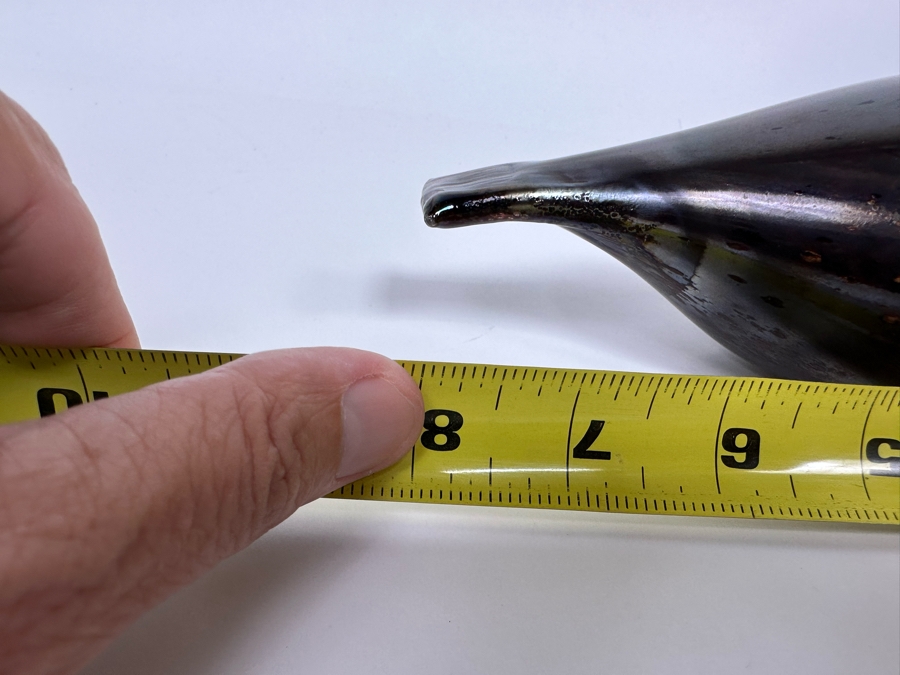 Oiva Toikka (Finland) Art Glass Bird Haahkatar Or Eider Sea Duck By Iittala With Original Box 8W X 3.5D X 3H [Photo 19]