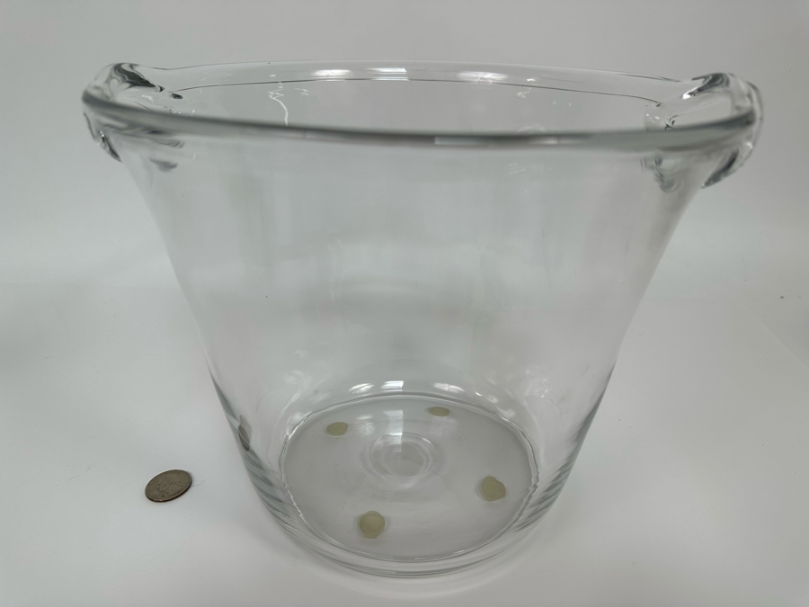 Orrefors Crystal Ice Bucket 10W X 8H [Photo 8]
