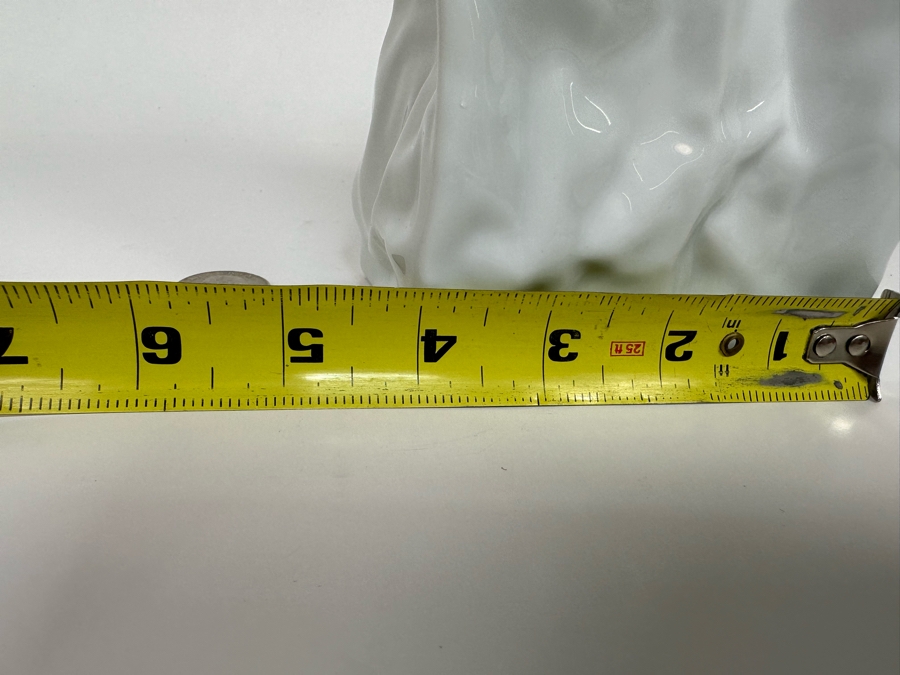 Tapio Wirkkala White Porcelain Bag Vase For Rosenthal Germany 4W X 2.5D X 8.5H [Photo 14]