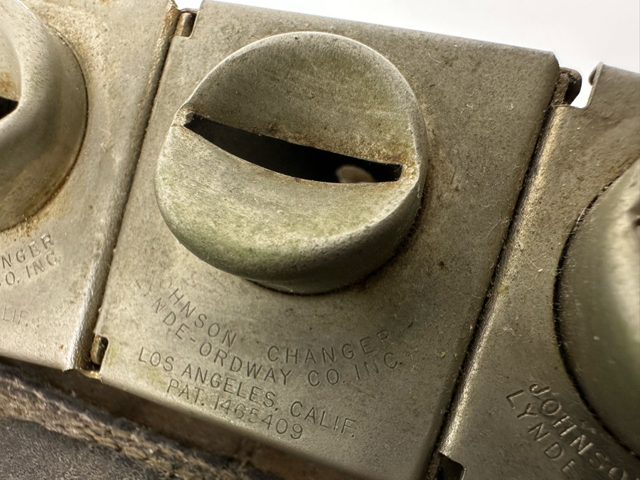 Vintage 5 Barrel Fare Box Coin Changer Johnson Changer Lynde-Ordway Co, Inc Los Angeles, CA With Leather Harness 6H [Photo 7]