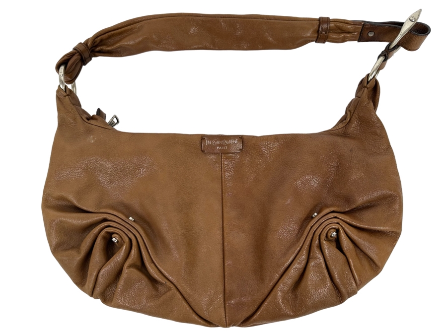 Vintage Yves Saint Laurent Leather Handbag 16W