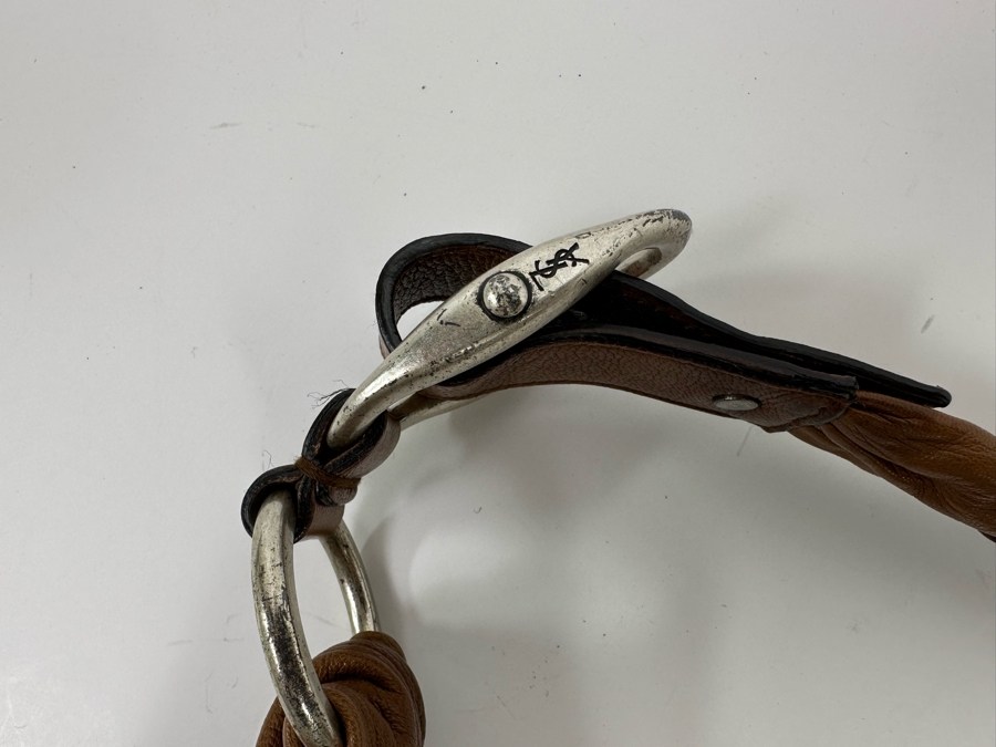 Vintage Yves Saint Laurent Leather Handbag 16W [Photo 7]