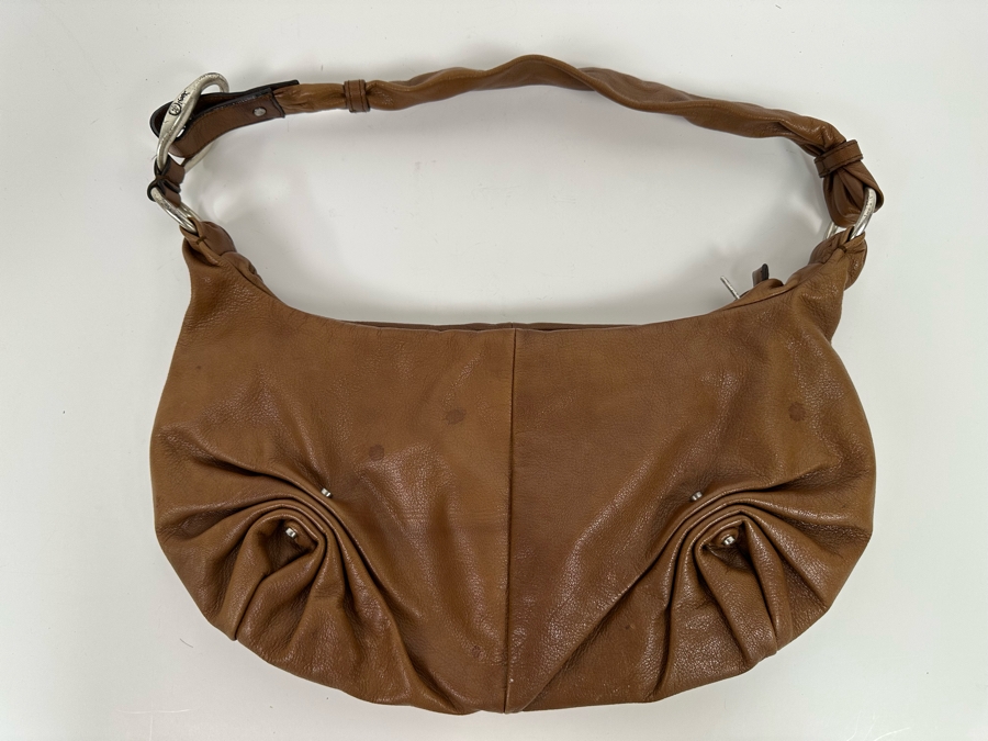 Vintage Yves Saint Laurent Leather Handbag 16W [Photo 5]