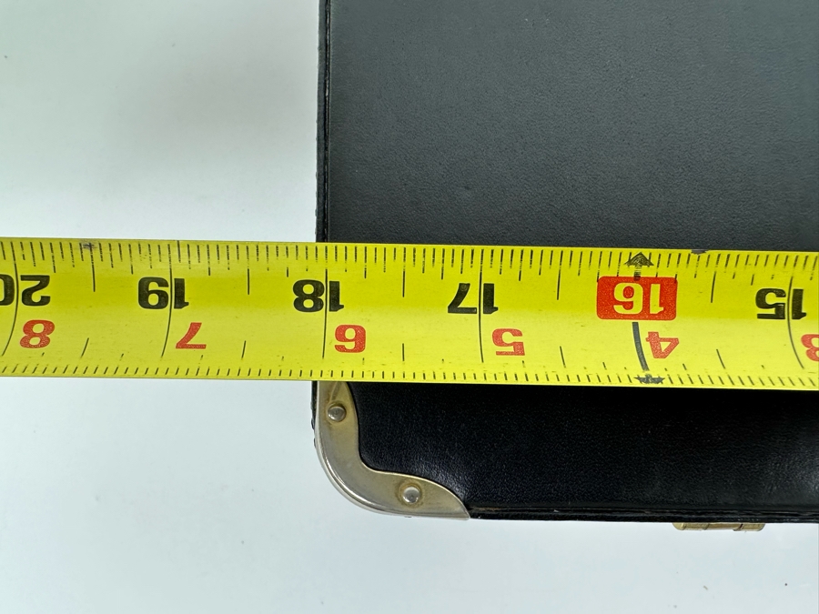 Leather Briefcase Made In Italy 18W X 13.5D X 4H [Photo 9]