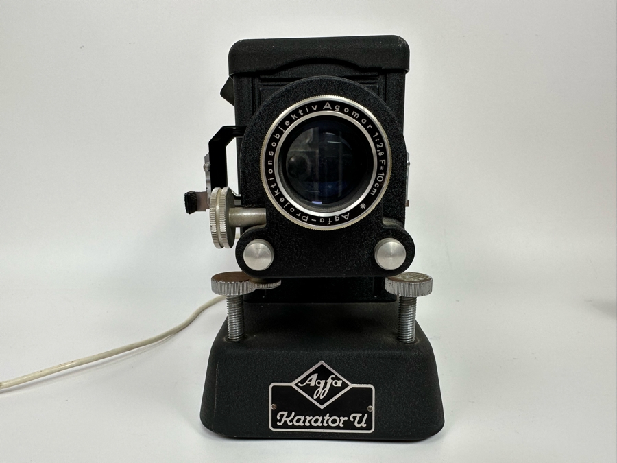Just Added - Vintage Agfa Karator U Metal Slide Projector 12W X 6D X 9.5H [Photo 4]