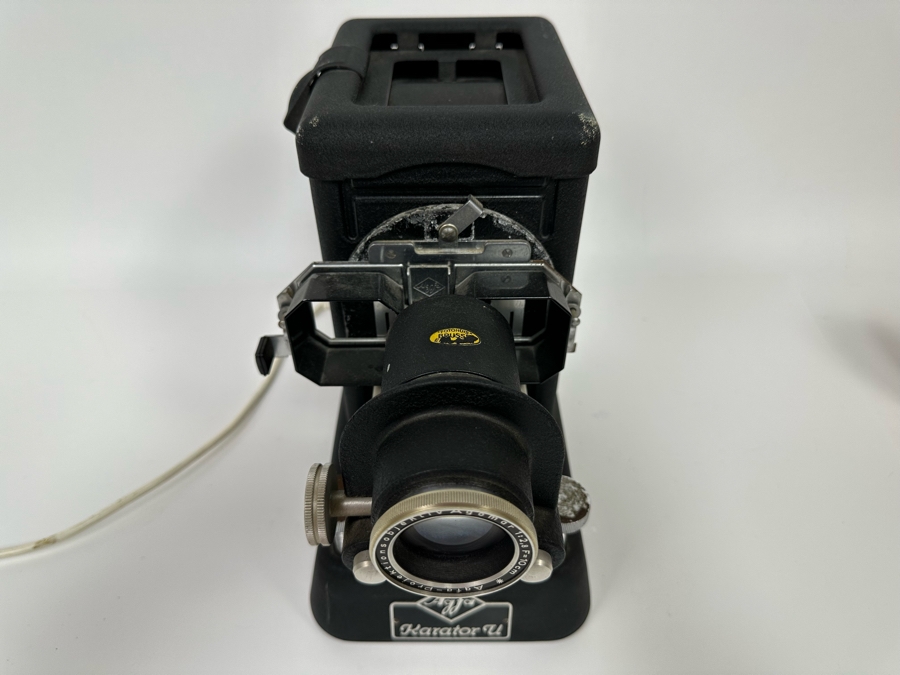 Just Added - Vintage Agfa Karator U Metal Slide Projector 12W X 6D X 9.5H [Photo 5]