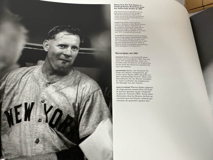 Signed Limited Edition 38 Of 1,000 Collector's Edition Baseball Book Neil Leifer: Ballet In The Dirt: The Golden Age Of Baseball With Original Box And Slipcover [Photo 11]