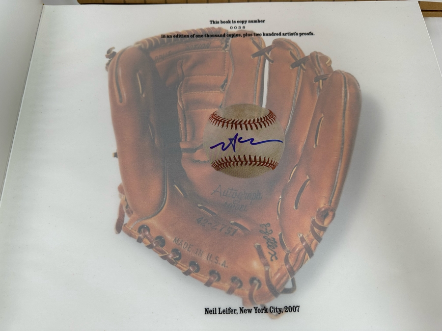 Signed Limited Edition 38 Of 1,000 Collector's Edition Baseball Book Neil Leifer: Ballet In The Dirt: The Golden Age Of Baseball With Original Box And Slipcover [Photo 7]
