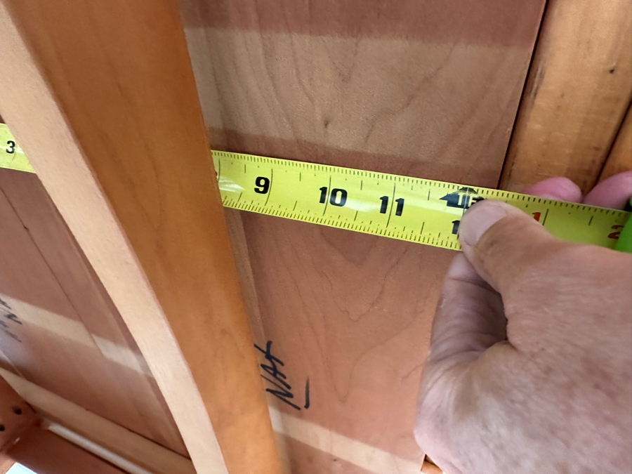 Amish Solid Cherry Wood Dining Table 60 X 42 X 29.5 With Two Built In 12' Leaves And Four Dining Chairs (2 Are Armchairs) Comes Up Table Pads By Canal Dover Furniture Midvale Ohio [Photo 25]