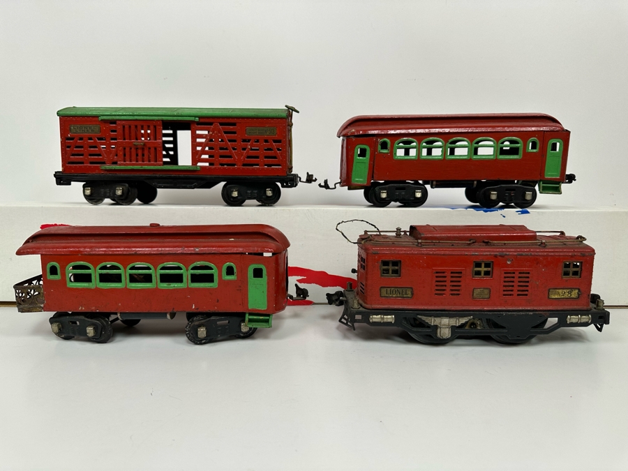 Vintage Lionel Train Set 'Super-Motor' For Standard Track 4-Piece Set 12W X 3.25D X 4.5H [Photo 3]