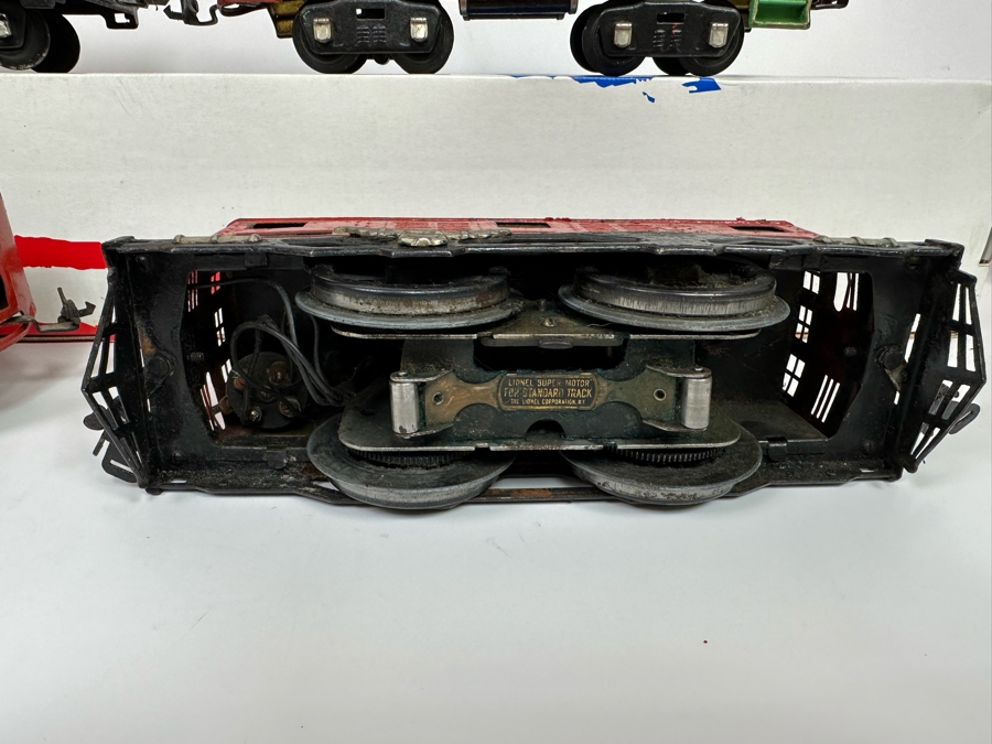 Vintage Lionel Train Set 'Super-Motor' For Standard Track 4-Piece Set 12W X 3.25D X 4.5H [Photo 11]