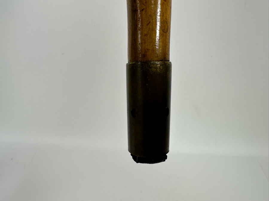 Antique Hand Carved Folk Art Wooden Cane From 1932 Olympic Games 33L [Photo 12]