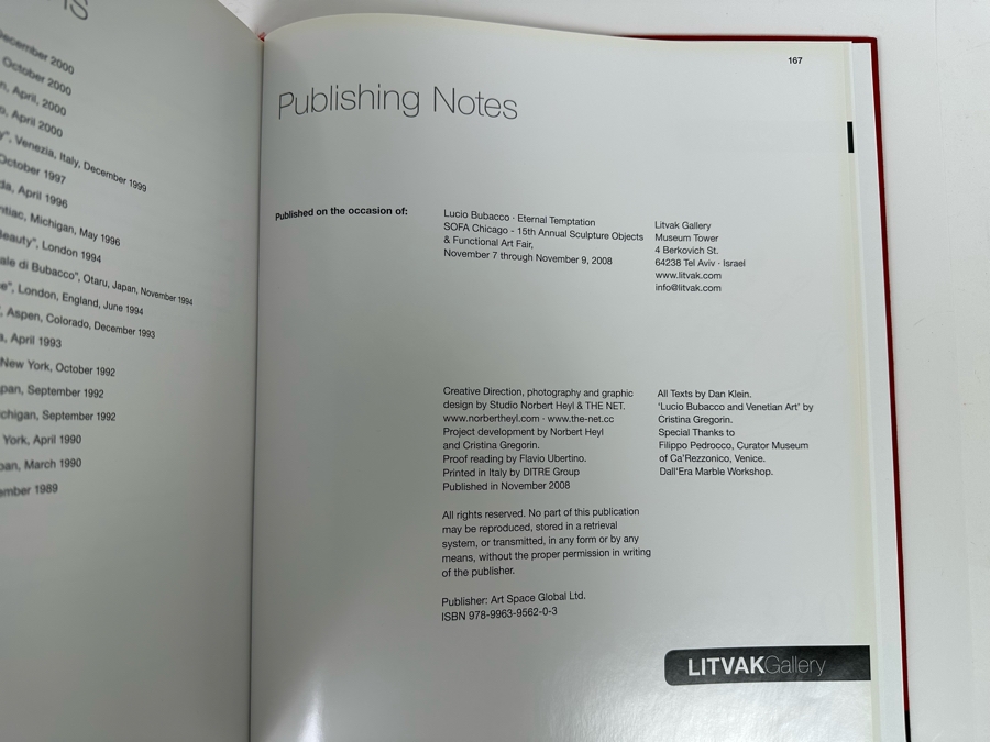 Limited Edition Art Glass Book 27 Of 320 From The Litvak Gallery Lucio Bubacco Eternal Temptation [Photo 4]