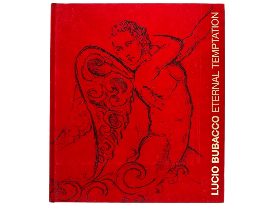 Limited Edition Art Glass Book 27 Of 320 From The Litvak Gallery Lucio Bubacco Eternal Temptation