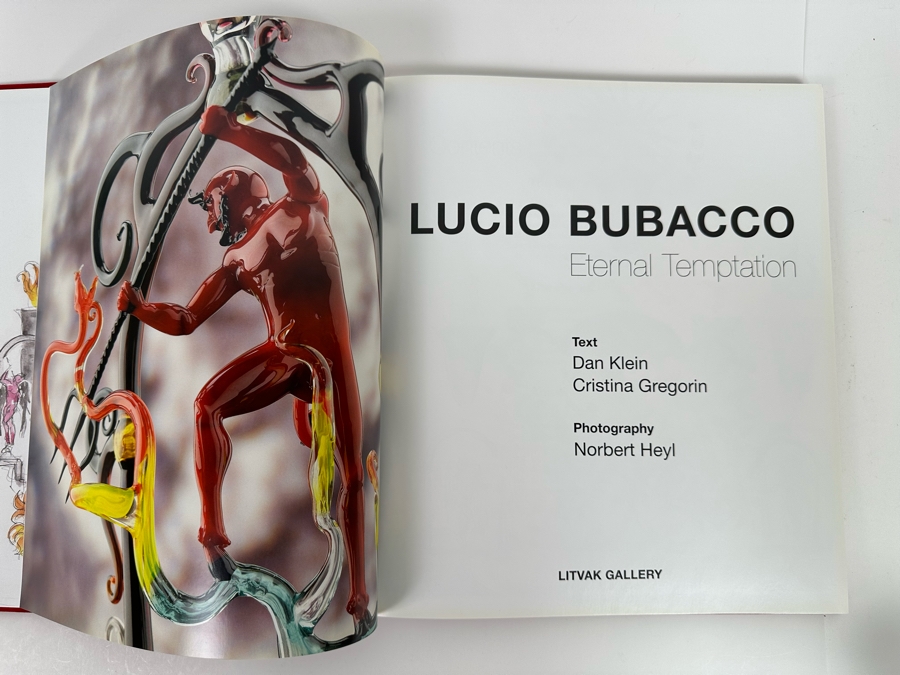Limited Edition Art Glass Book 27 Of 320 From The Litvak Gallery Lucio Bubacco Eternal Temptation [Photo 12]