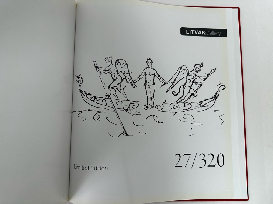 Limited Edition Art Glass Book 27 Of 320 From The Litvak Gallery Lucio Bubacco Eternal Temptation [Photo 3]