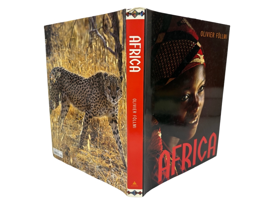 Hardcover Coffee Table Book Africa By Olivier Follmi Retails $55