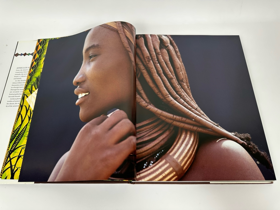 Hardcover Coffee Table Book Africa By Olivier Follmi Retails $55 [Photo 4]