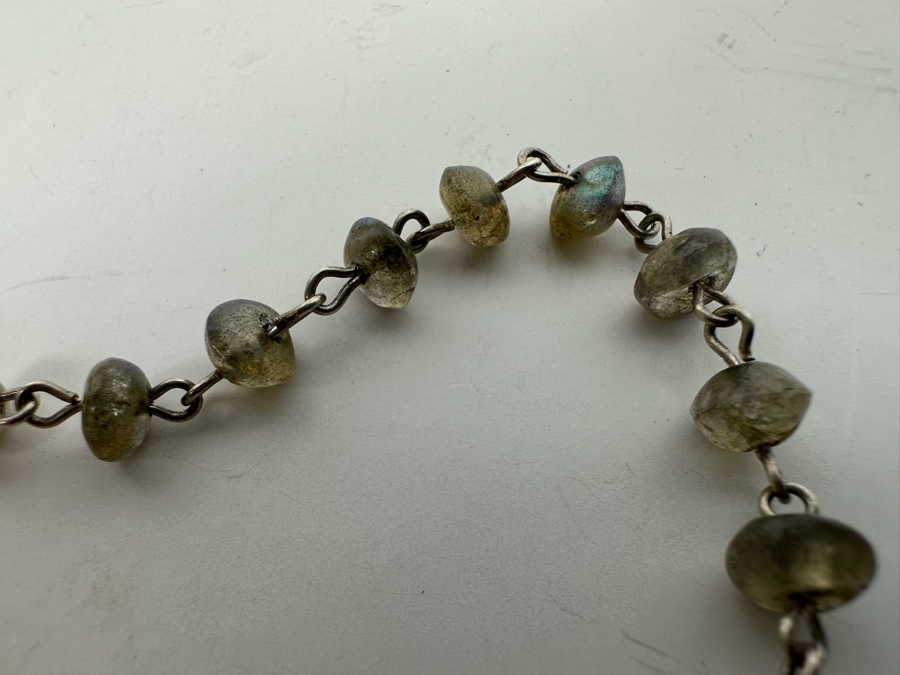 Labordorite 11' Ankle Bracelet [Photo 4]