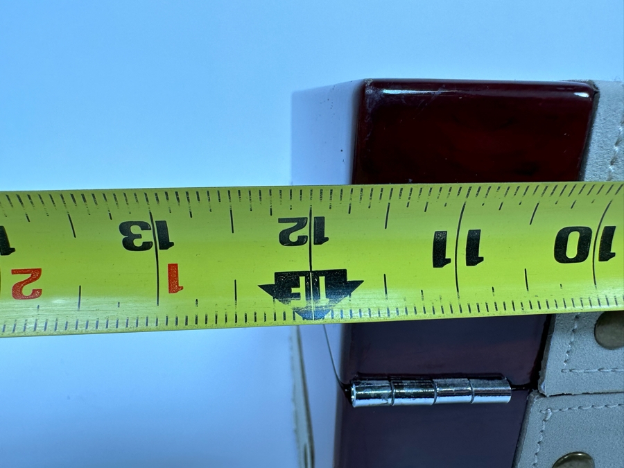 Two-Tier Jewelry Box With Top Watch Display Layer 12W X 9.5D X 6.5H [Photo 13]