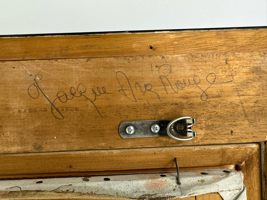 Jean Jansem (1920-2013, France) Original Nude Figure Painting On Canvas 18 X 15 In Signed Period French Frame 29.5 X 26.5 Estimate $6,000-$8,000 [Photo 19]