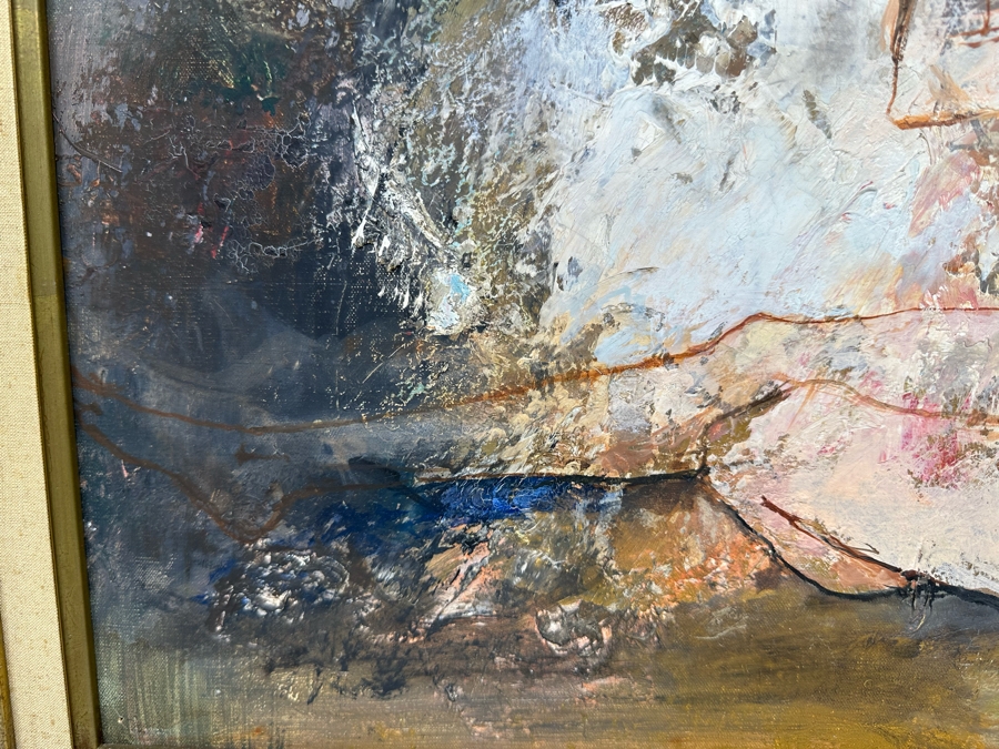 Jean Jansem (1920-2013, France) Original Nude Figure Painting On Canvas 18 X 15 In Signed Period French Frame 29.5 X 26.5 Estimate $6,000-$8,000 [Photo 9]