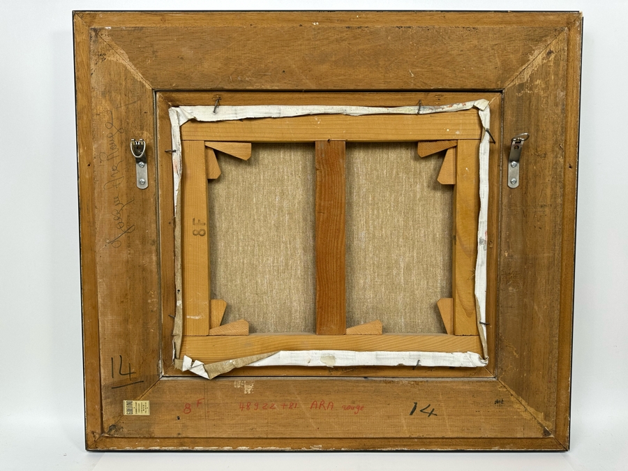 Jean Jansem (1920-2013, France) Original Nude Figure Painting On Canvas 18 X 15 In Signed Period French Frame 29.5 X 26.5 Estimate $6,000-$8,000 [Photo 15]