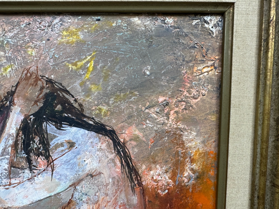 Jean Jansem (1920-2013, France) Original Nude Figure Painting On Canvas 18 X 15 In Signed Period French Frame 29.5 X 26.5 Estimate $6,000-$8,000 [Photo 13]