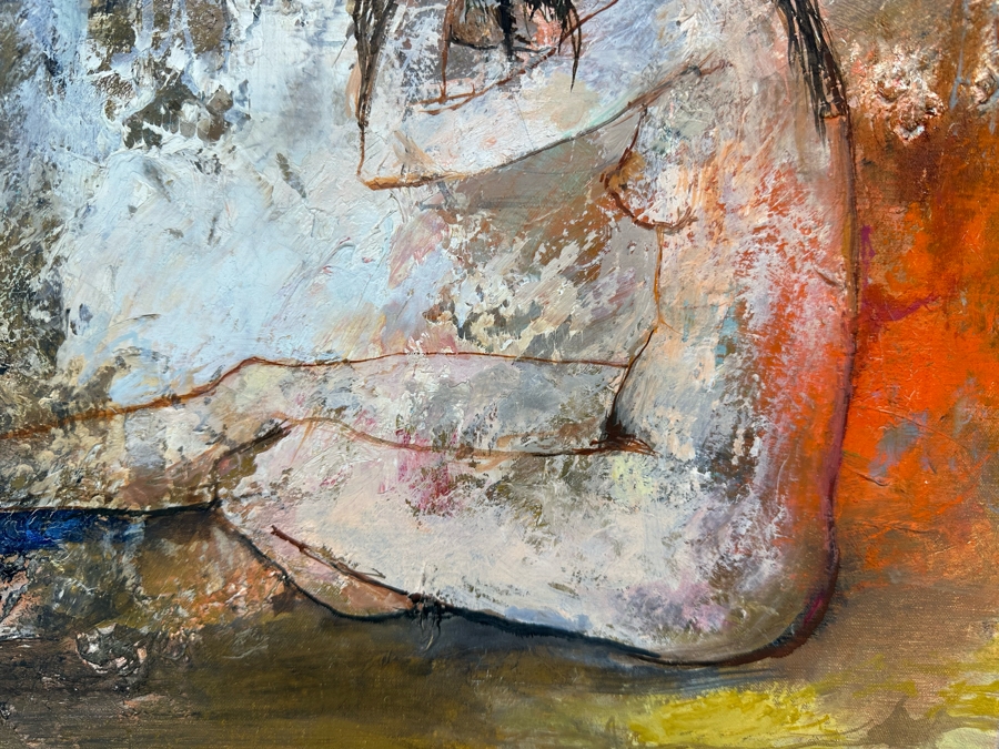 Jean Jansem (1920-2013, France) Original Nude Figure Painting On Canvas 18 X 15 In Signed Period French Frame 29.5 X 26.5 Estimate $6,000-$8,000 [Photo 8]