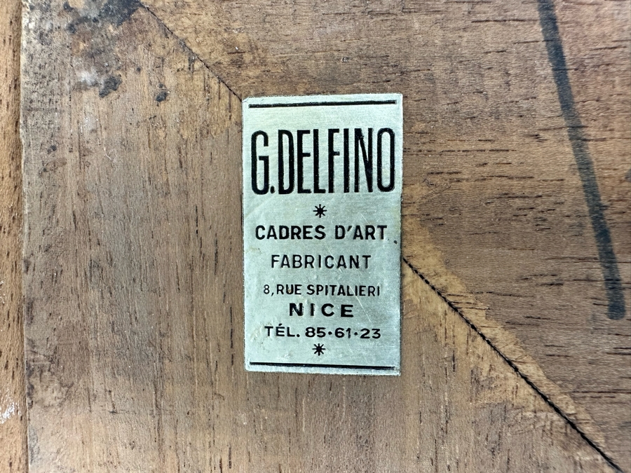 Jean Jansem (1920-2013, France) Original Nude Figure Painting On Canvas 18 X 15 In Signed Period French Frame 29.5 X 26.5 Estimate $6,000-$8,000 [Photo 17]