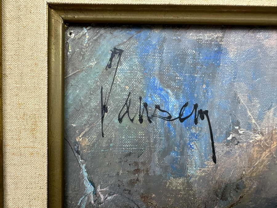 Jean Jansem (1920-2013, France) Original Nude Figure Painting On Canvas 18 X 15 In Signed Period French Frame 29.5 X 26.5 Estimate $6,000-$8,000 [Photo 6]