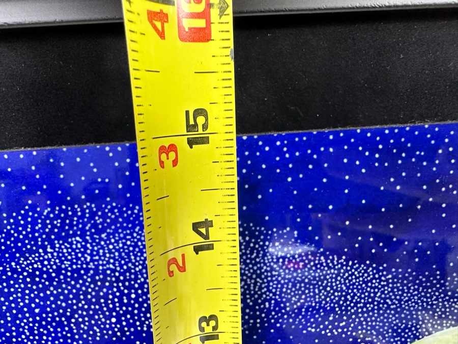 Tim Yanke Four Winds Lone Wolf Limited Edition Print Caldograph Dye Sublimation On Wood Hand Signed By Artist Edition 74 Of 450 11 X 15 Framed 22 X 26 [Photo 9]