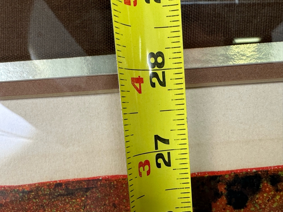 Lebadang (1922-2015, Vietnam) Lithograph & Etching Titled 'Stallions I' Pencil Signed Limited Edition 168 Of 190 18.5 X 28 Framed 26.5 X 35 [Photo 12]