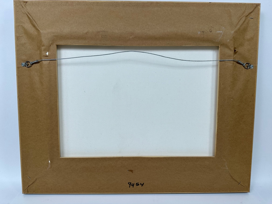 Robert Bissell Canvas Print Hand Signed Limited Edition 24 Of 100 Titled The Bathers Bears 19 X 14 Framed 26 X 21.5 [Photo 8]