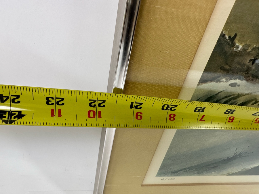 Ning Yeh (20th Century, China) Limited Edition Landscape Print 17.5 X 36 Framed 21.5 X 40 Edition 4 Of 350  [Photo 11]