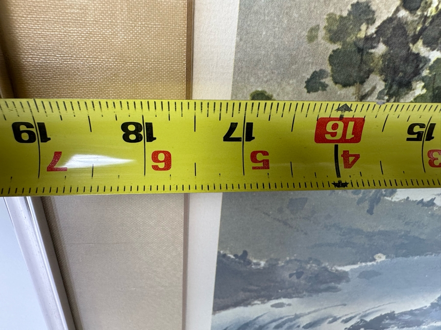 Ning Yeh (20th Century, China) Limited Edition Landscape Print 17.5 X 36 Framed 21.5 X 40 Edition 4 Of 350  [Photo 9]