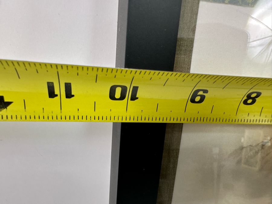 Signed Chinese Original Landscape Painting 7.5 X 16 Framed 10 X 24 [Photo 14]