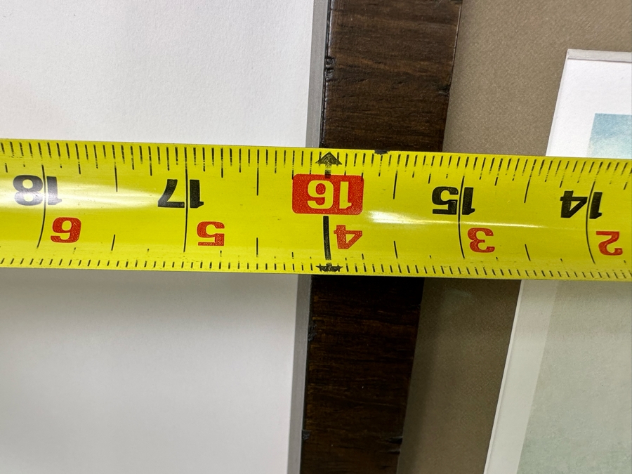 N. Robert Wagstaff Limited Edition Print Titled 'Pueo Country' Of Flying Owl Edition 28 Of 75 11 X 16 Framed 16 X 22 Pencil Signed By Artist [Photo 12]