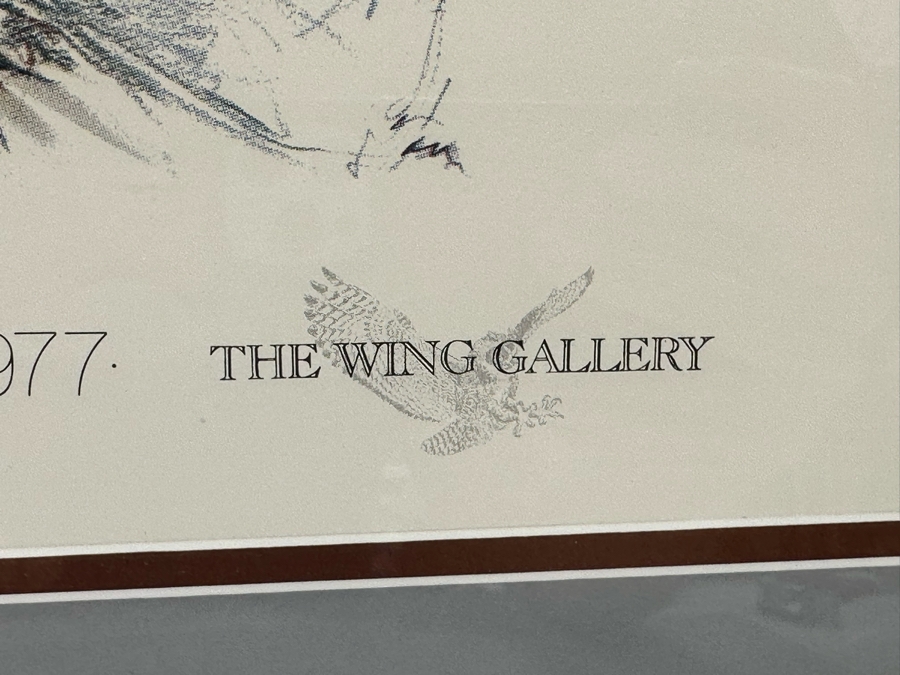 Framed Teri Matelson The Wing Gallery Exhibition Poster January 14-30, 1977 15 X 11.5 Framed 22.5 X 18.5 [Photo 6]